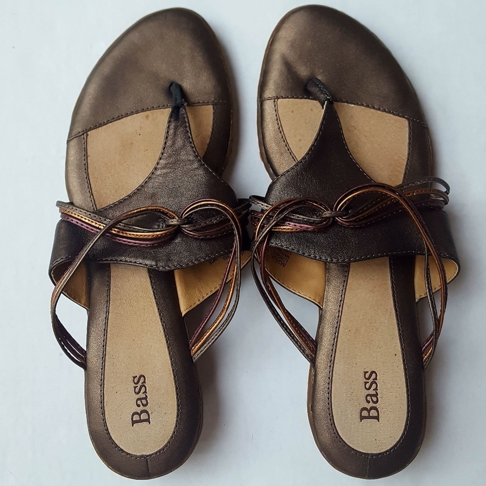 Bass | Jill leather thong sandal 10